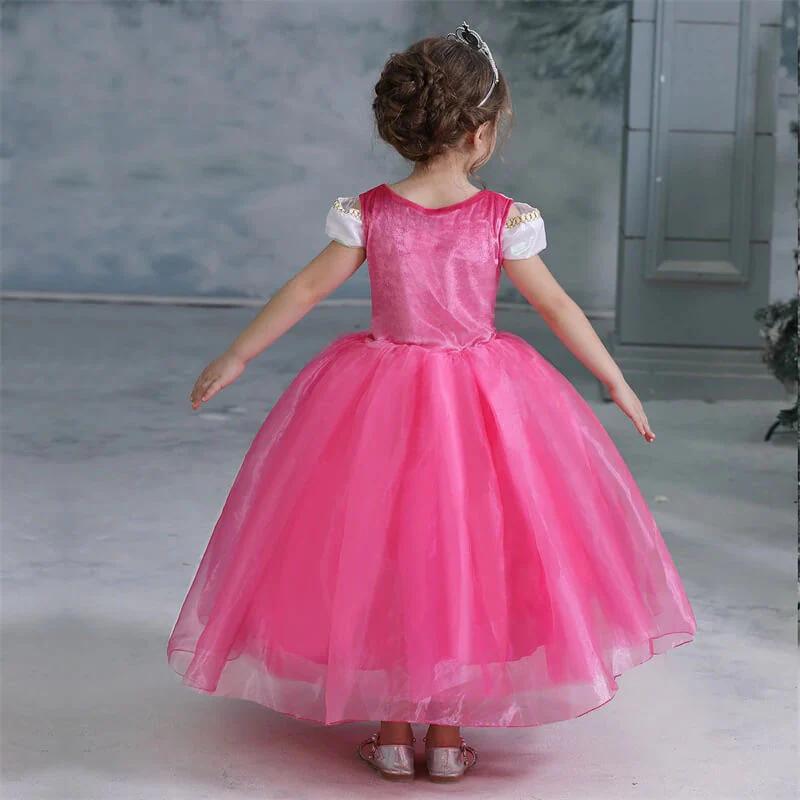Robe Princesse Rose Fushia – Image 3