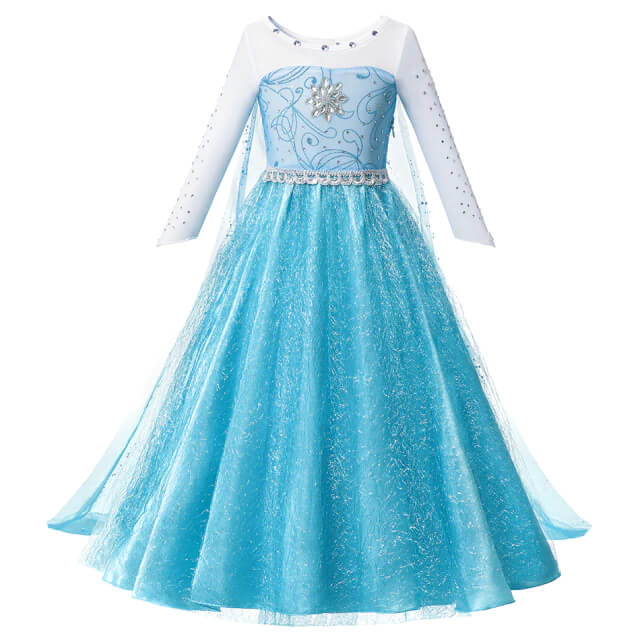Robe Princesse Fille Elsa – Image 3