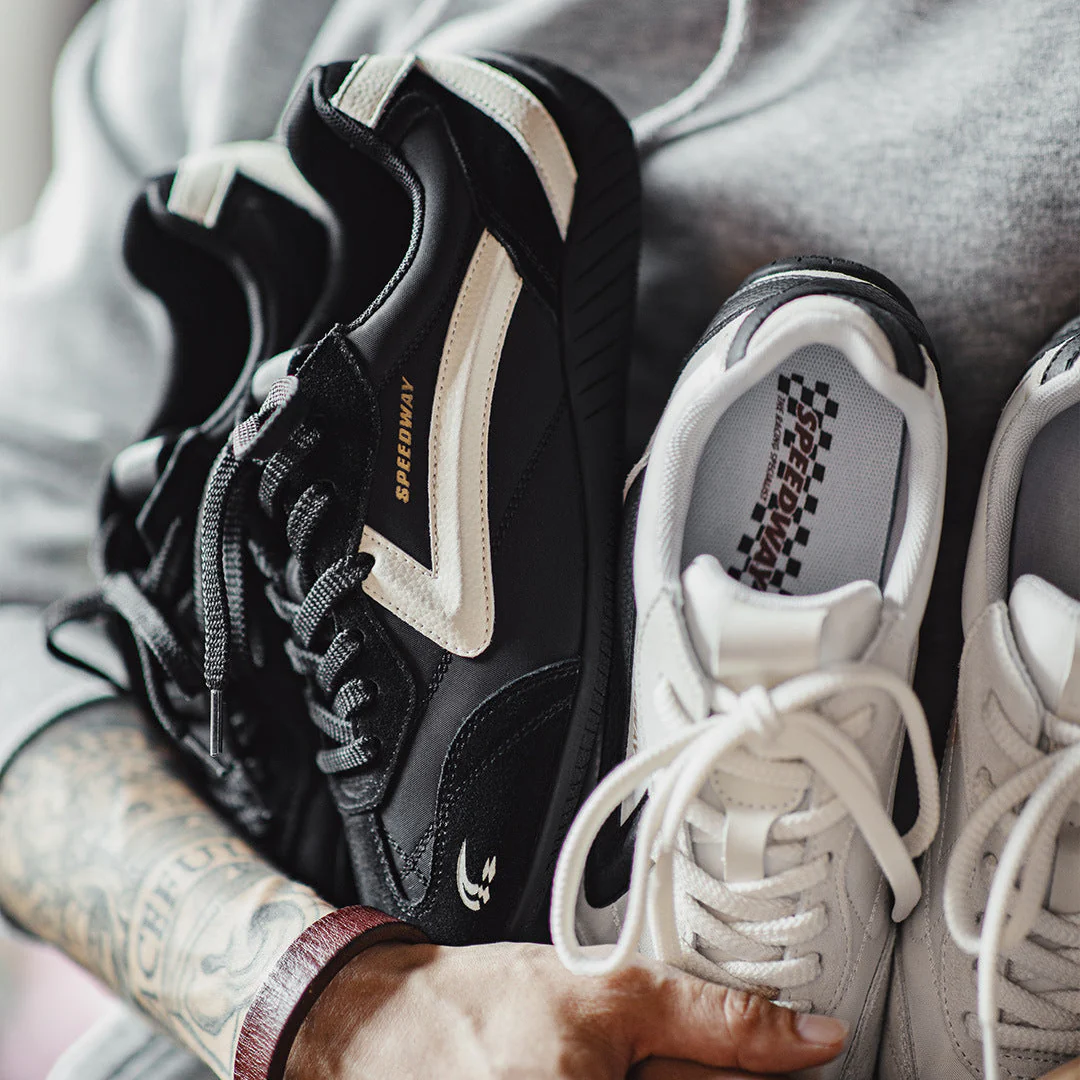 Men's Fashion Racing Inspired Low Top Sneakers – Image 4