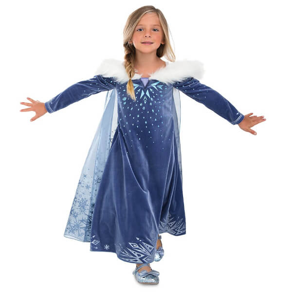 Robe Princesse Fille Reine des Neiges – Image 2