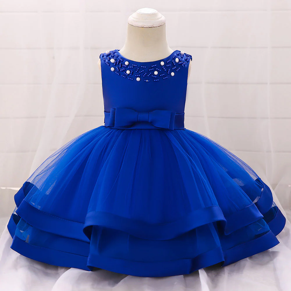 Robe Bébé Bleu Marine
