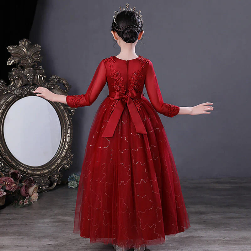 Déguisement Princesse Robe Rouge – Image 4