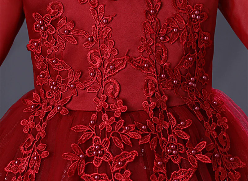 Déguisement Princesse Robe Rouge – Image 5