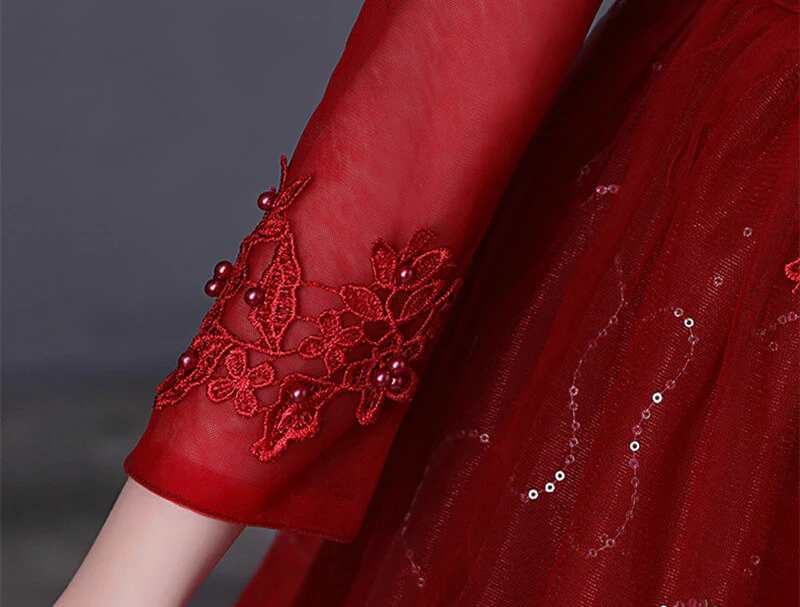Déguisement Princesse Robe Rouge – Image 7