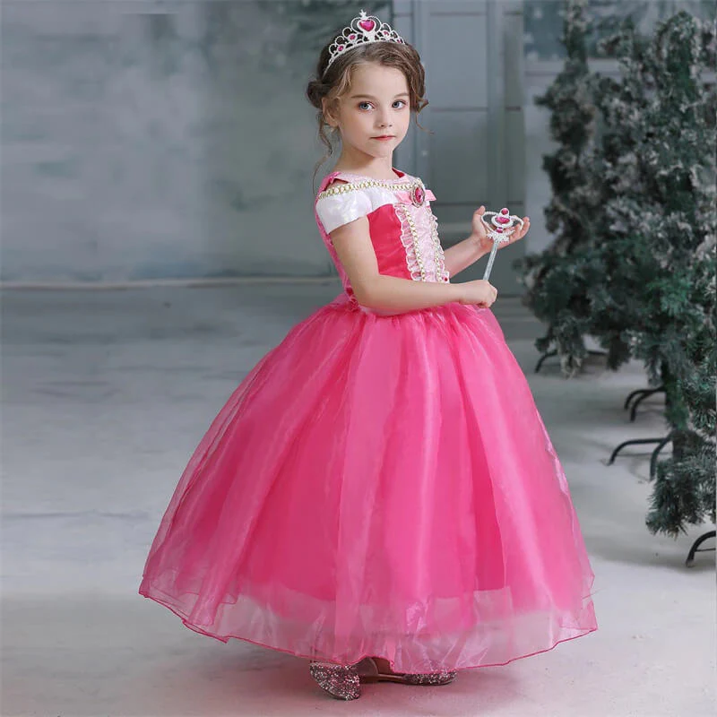 Robe Princesse Rose Fushia – Image 4