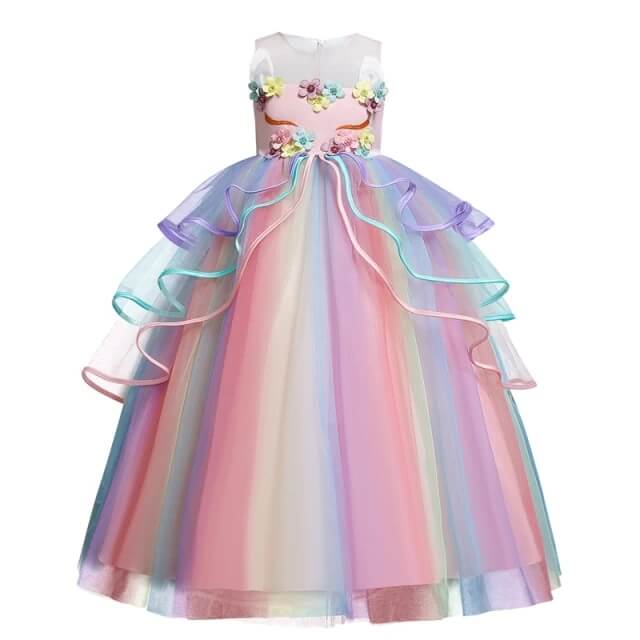 Robe Princesse Licorne Fille – Image 3