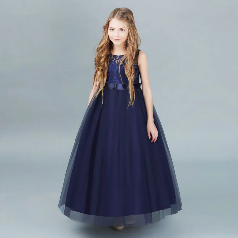 Robe Longue Fille pour Mariage – Image 2