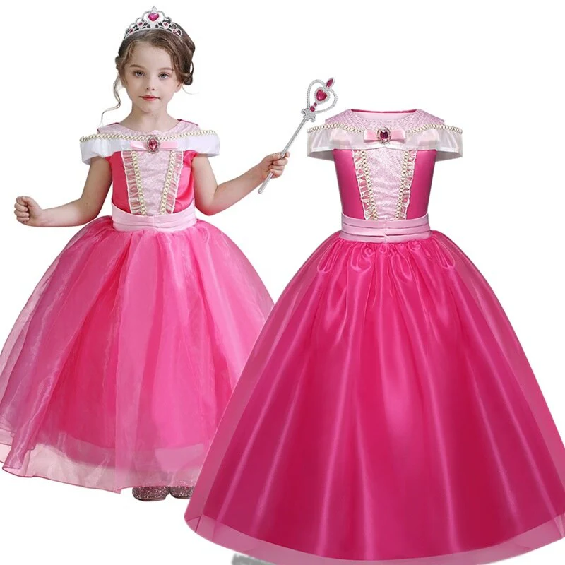 Robe Princesse Rose Fushia – Image 5